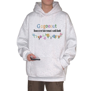 CM168P60加绒P65新品连帽卫衣重磅纯棉大码外套图片