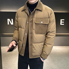新标90白鸭绒男士羽绒服特批160元有报告A313-8322-P160，男装羽绒服，电商A313