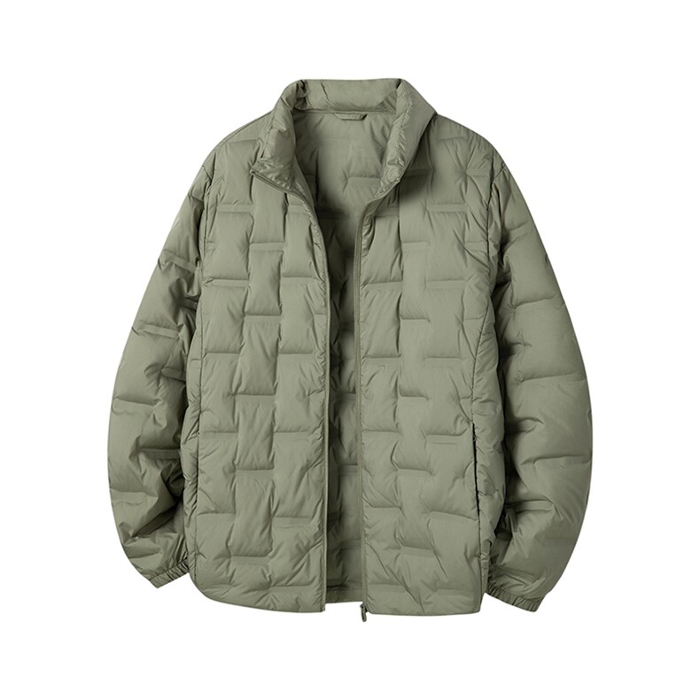 潮牌立领羽绒服男士2025冬季加厚保暖面包服休闲短款外套男装,男装羽绒服,星座914
