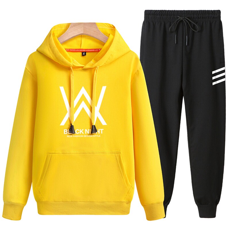 秋季连帽卫衣套装青少年学生运动两件套班服XZ102A-4-MT9804-P85,男装休闲套装,星座211-2