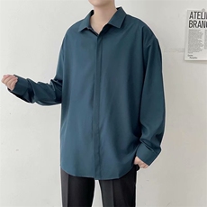 长袖衬衫男港风日系外套C21P28，男装衬衫，星座1116-2