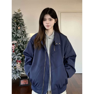cra美式解构飞行夹克男款秋季cleanfit短款外套高级感痞帅棒球服图片