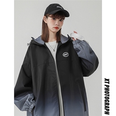 1中性山系防水渐变大码M-5XL夹克女聚酯纤维JK77087P85控128，男装夹克，星座226-2