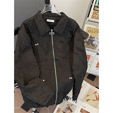 1506-1/JW1861/P70高街高级感褶皱小众夹克男女正肩解构小众，男装夹克，星座1506-1