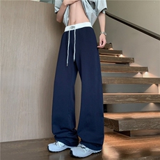 现货！拼接宽松休闲裤抖音得物可送样A061-AX01229-特批40，男装休闲裤，电商A061