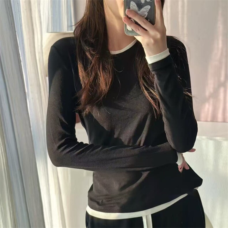 短袖t恤女2025新款夏季薄款宽松显瘦打底上衣小衫图片