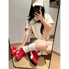 万针全刺绣工艺抖音得物高品质260克重磅纯棉双纱美式高街短袖T恤，男装T恤，电商A486