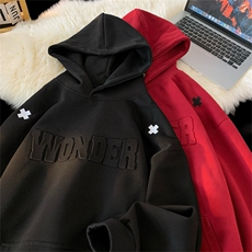 面底同色华棉小标刺绣立体钢印卫衣WY008特P50M-3XL，男装卫衣，电商B325