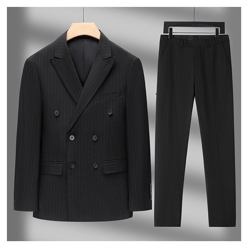 GDN5166四季款新款男士礼服西装修身商务休闲男装西服三件套装,男装西服套装,电商B360