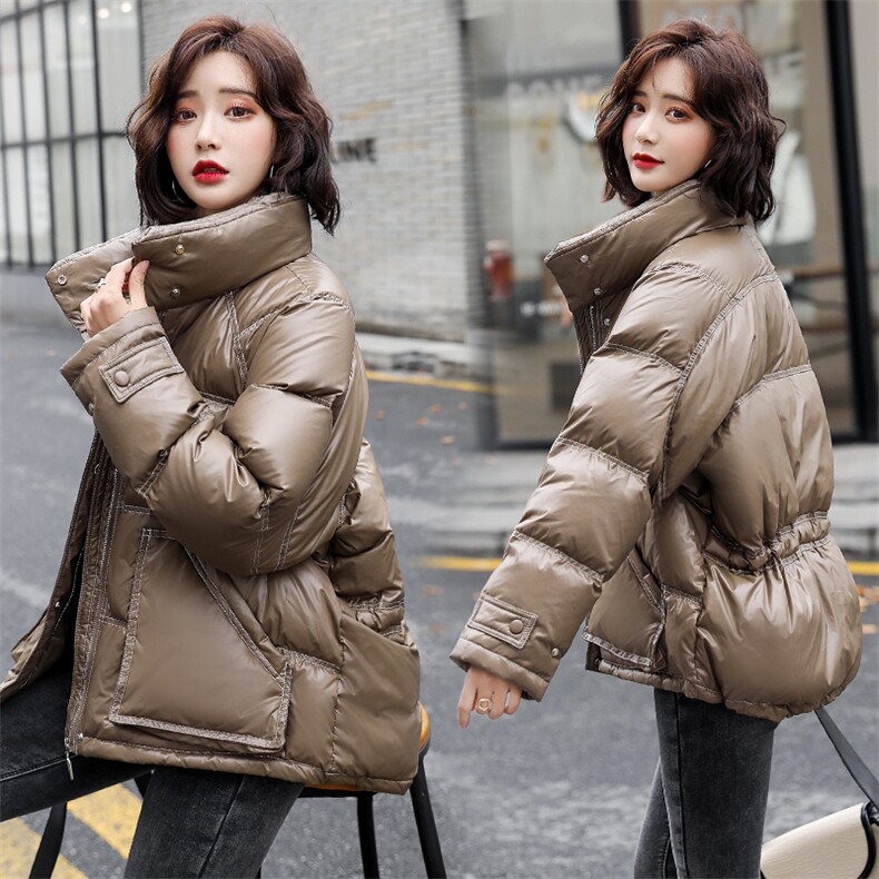 短款羽绒服女2021冬季新款韩版加厚小个子宽松休闲羽绒衣外套保暖,女装羽绒服,素月