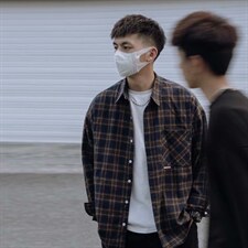 棕色格子