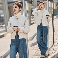 皮衣外套女春秋季2026新款小个子港风复古高级感皮夹克机车，女装皮衣，秀美人生