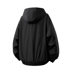 可二开豹纹元素大码M-5XL连帽夹克男聚酯纤维JK78091P69控108，男装夹克，星座227-7