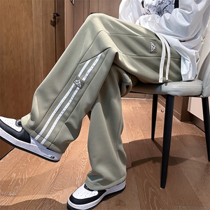 春季现货休闲裤男宽松针织运动裤DSA157-1-K9781-特P35图片