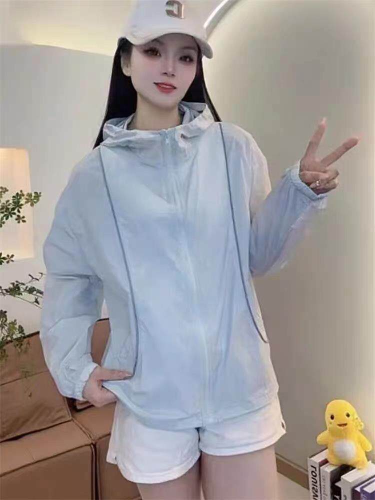 2025年夏季薄款修身型休闲开衫防晒衬衣,女装衬衫,翩雅女装供货