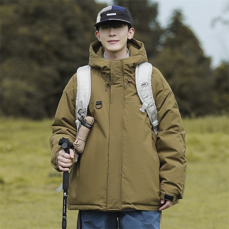 冬季新品保暖连帽棉衣休闲潮流青少年百搭棉服外套MY9083-P100,男装棉衣,电商A128