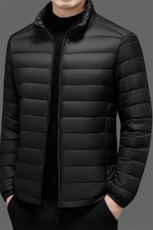 达标50绒轻薄羽绒服外套男立领冬季中青年男士休闲百搭YR911-P70，男装羽绒服，星座301D(原星座1004-8）