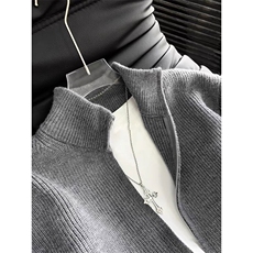 仓库现货重磅成衣900g开衫毛衣品牌品质M-3XLA2342特批38，男装针织衫/毛衣，电商B241