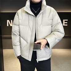 新标90绒云朵泡芙穿刺羽绒服男冬季2025新款A313-55803-P355，男装羽绒服，电商A313