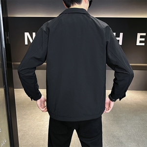 JK872-P85 直播高品质男士休闲外套ins潮2026春夏新款男装夹克男图片
