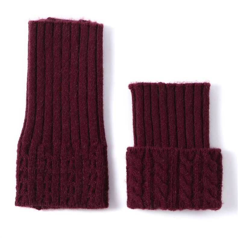 2025时尚百搭通勤简约休闲扭花护膝，周边，众皇羊绒