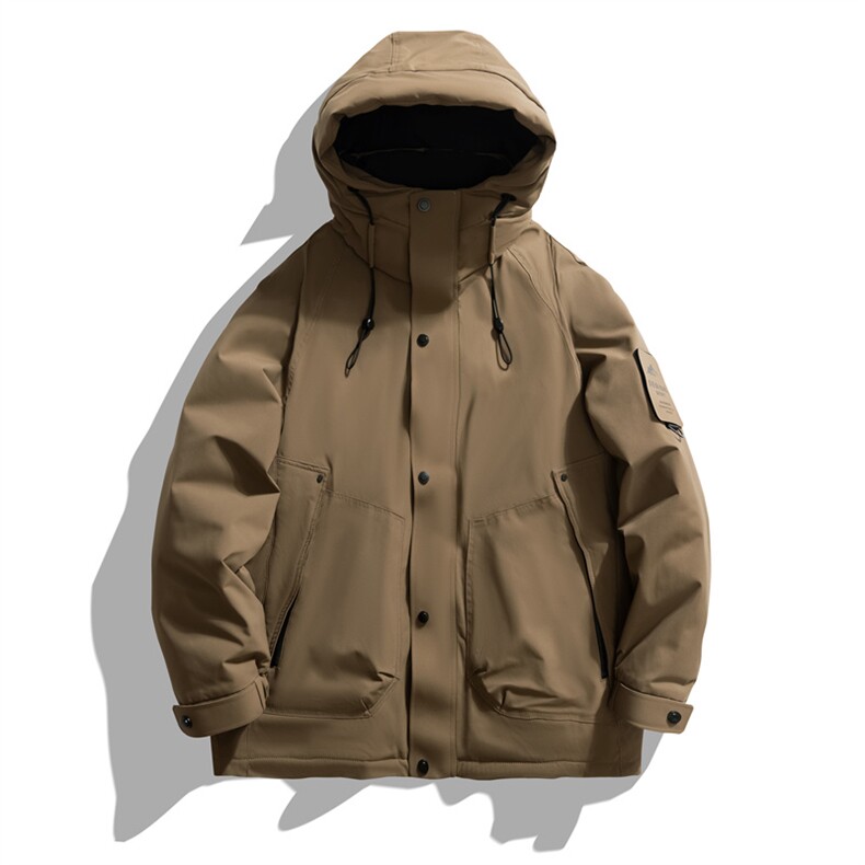 新款情侣款休闲户外90绒户外羽绒服控价279-613B-8018-P210,男装羽绒服,星座613B