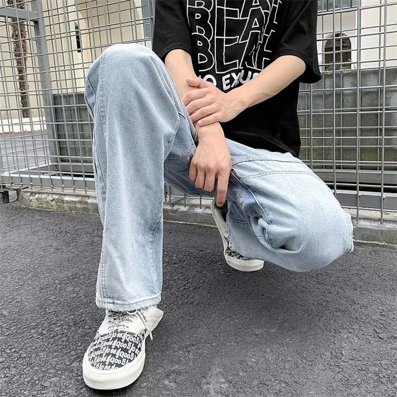 美式牛仔裤男款秋季长裤潮G3046P43,男装牛仔裤,星座1116-2