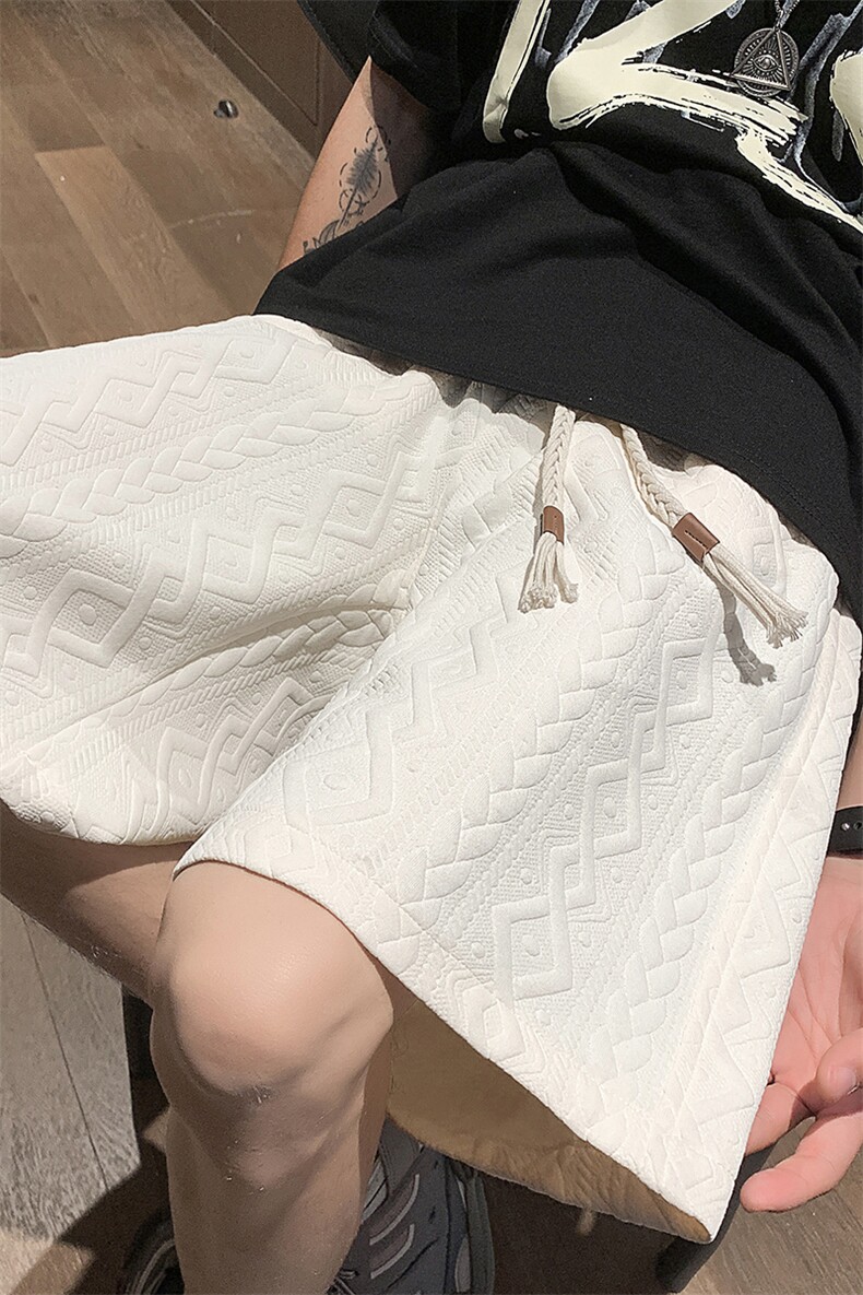 夏肌理感短裤男美式高街运动篮球休闲五分裤子XZ514-2-1529-P38,男装牛仔裤,星座514-2(原B239)