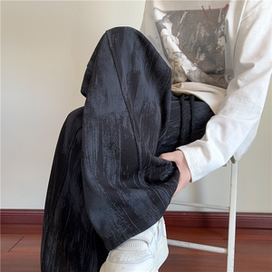 秋季新款扎染拼接肌理感设计麻花绳休闲裤B315-K25843-特p35控68图片