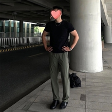 （网图慎用）特批P42无差价百搭冰感冰丝速干运动休闲裤男K5976B，男装休闲裤，电商A001