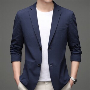 BEA6629920钱塘2020-2秋季中年男士薄款休闲西服量大价优P185图片