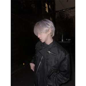 自家图，博主风cleanfit外套男短款美式飞行员夹克JK2410-P95图片