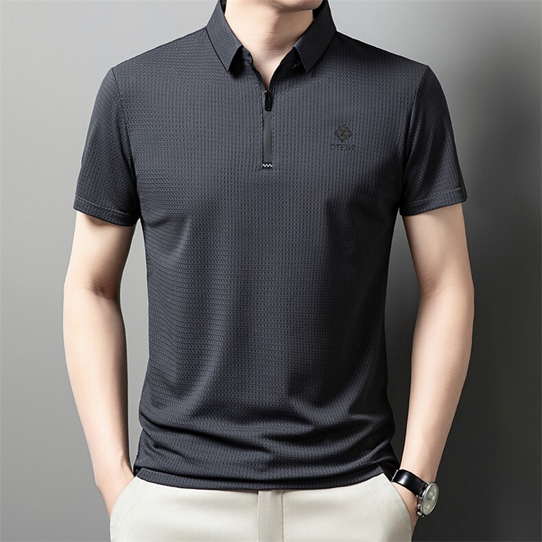 2026夏季休闲时尚Polo衫男短袖夏季青年百搭T恤男上衣QP1813-P50,男装T恤,星座1105-3