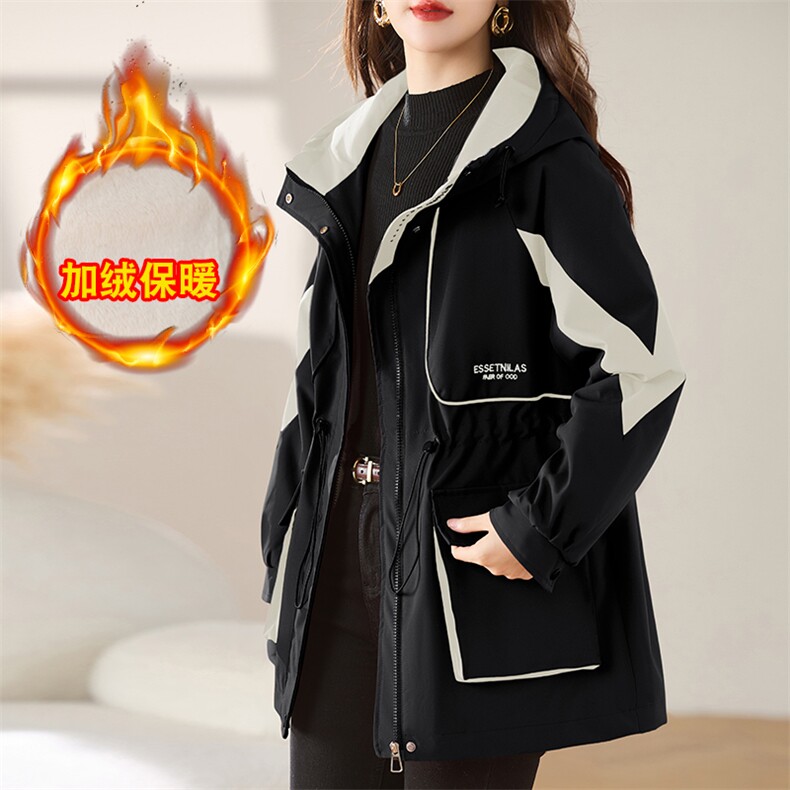 现货！棉衣女2025年冬季新款加绒加厚棉服外套,女装棉衣/棉服,慕咨