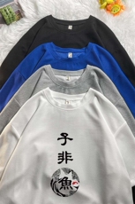 HT73070-P22华夫格t恤男短袖男大码五分袖，男装T恤，电商A040