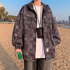 潮流夹克潮男春季连帽夹克JK814P55，男装夹克，星座1116-2