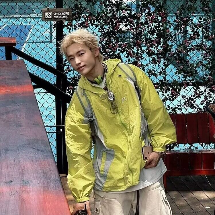 夏季2025新款透气户外凉感运动冲锋衣轻薄连帽防晒服ZA71-P42，男装防晒衣，星座208-5