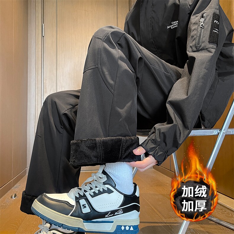 现货防水隐形拉链冲锋裤常规：CK23070-P45加绒：CK23063P50，男装休闲裤，四季星座806