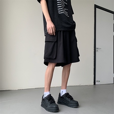 夏季新款宽松休闲短裤五分裤西裤男女款裤子XZ211-1-K2319-P45，男装牛仔裤，星座211-1