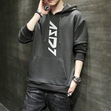 2021年秋季新款连帽卫衣服男士宽松潮流百搭潮牌ins炸街DF174T，男装卫衣，电商A102