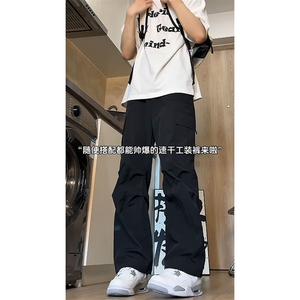 秋季美式伞兵工装百搭冲锋裤LK2018-2 加绒P38 控69图片