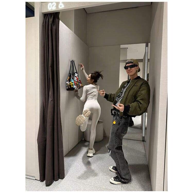双面穿迷彩外套男款春秋季街头风棒球服美式高街飞行员夹克,男装夹克,四季星座505