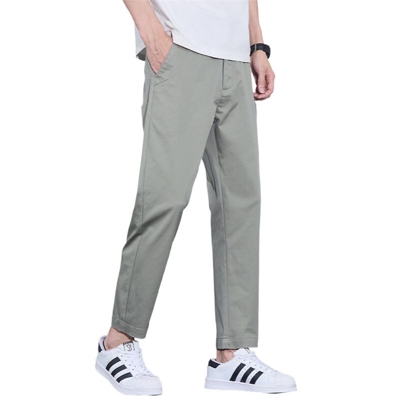 九分休闲裤男士夏季薄款宽松直筒9分裤子男夏天2025新款Z2554-P45,男装休闲裤,星座509