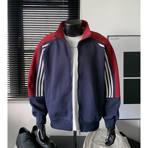 重磅boxy短款全棉450克拉链连帽卫衣套头外套男  RH5362-P55图片