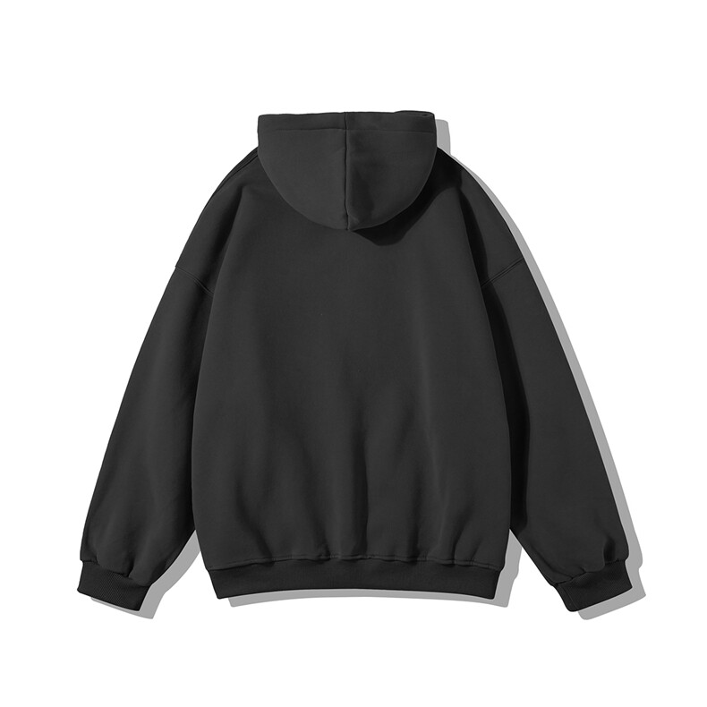白底新款秋季时尚百搭宽松字母印花潮流连帽卫衣W1028P40控58,男装卫衣,电商A247-1