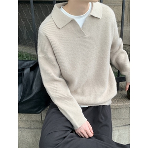 MY04 高品质翻领套头毛衣 P82图片