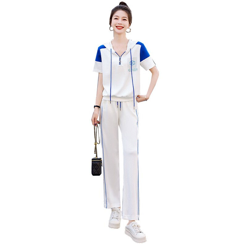 2023年夏季新款两件套潮流休闲/淑女,女装套装/套裙,艾尚靓装
