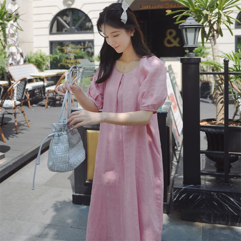 新款，简约大方法式连衣裙P105-K158,女装连衣裙,浙宝276（原081）