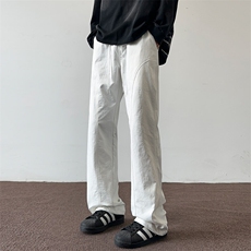 重磅！2025秋冬新款男士高品质休闲裤微喇情侣长裤XK02P45，男装休闲裤，电商B220