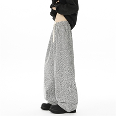 8XL-M大码美式复古斜条纹裤子加绒雪尼尔慵懒加绒休闲裤KZ1940P68，男装休闲裤，电商B238